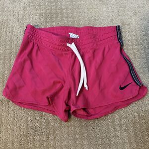 Nike Dri-Fit Shorts Pink Pull On Athleisure running hiking soccer women’s xs